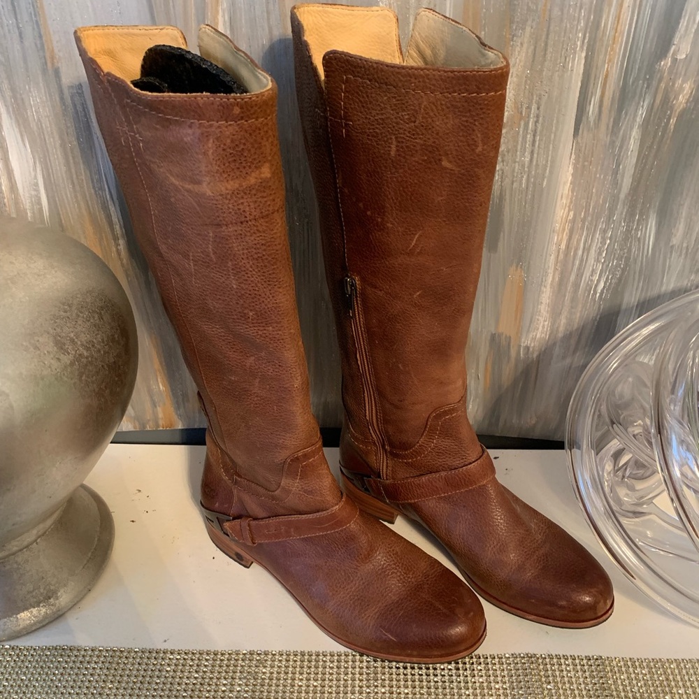 Knee length boots